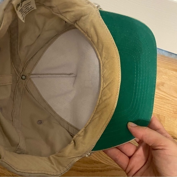 Vintage New Holland Rope SnapBack Trucksr Hat Boomer Tractor Charles Snyder - Picture 8 of 9